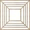 Ekena Millwork Raven Wood Fretwork Pierced Ceiling Medallion, Red Oak, 40"OD x 14 5/8"ID x 3/8"T CMWP40X40X0375RARO - alternate 3